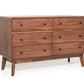 Marshall Mid-Century Modern Walnut Dresser