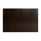 Extendable Dining Room Table with 18" Leaf, Warm Merlot