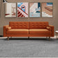 Kendall Velvet Sofa | Burnt Orange