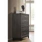 Valdemar Bedroom Chest in Weathered Gray