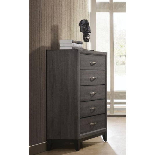 Valdemar Bedroom Chest in Weathered Gray