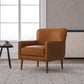 Clark Leather Lounge Chair | Tan