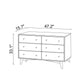 Norman 6 Drawer Dresser