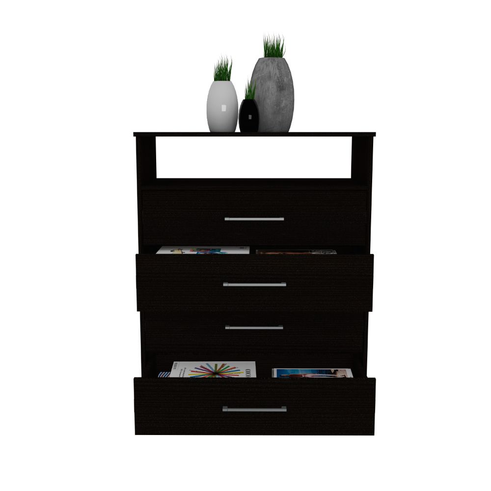 Atlanta Dresser,Four Drawers,Black Wengue Finish-6