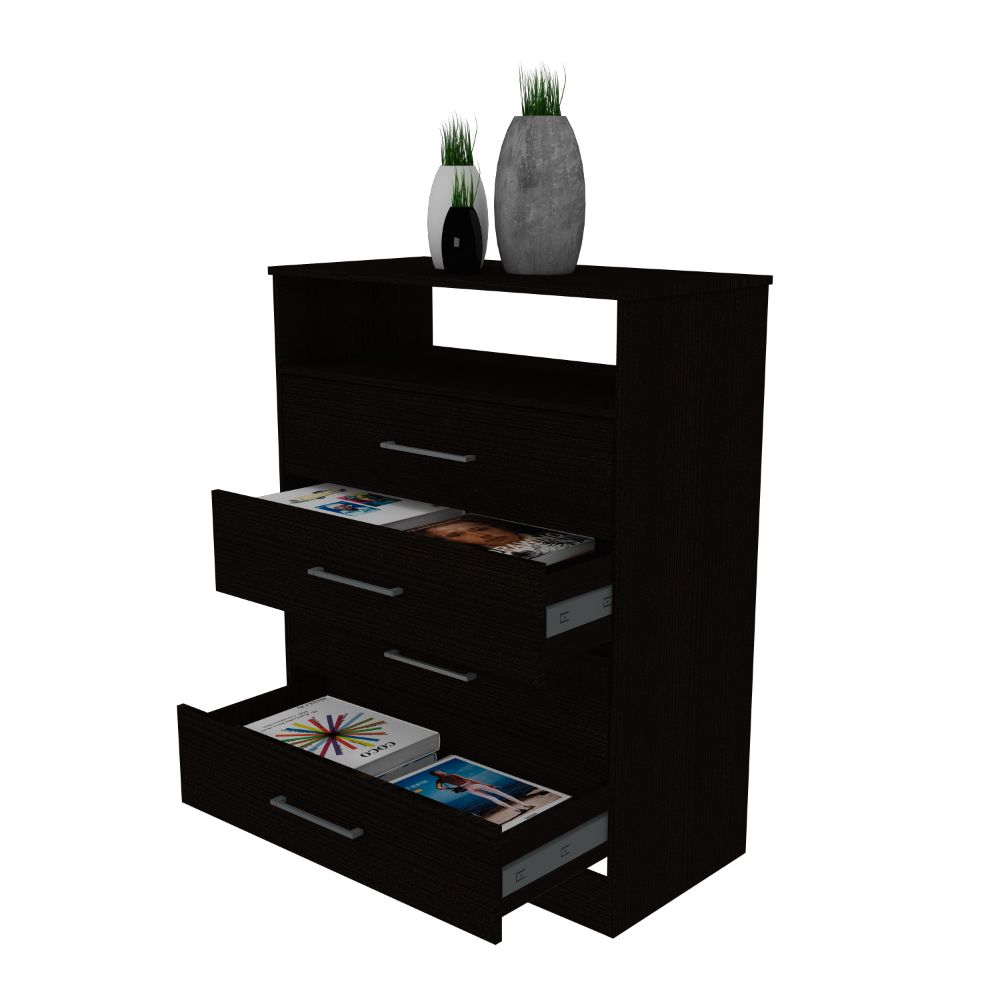 Atlanta Dresser,Four Drawers,Black Wengue Finish-4