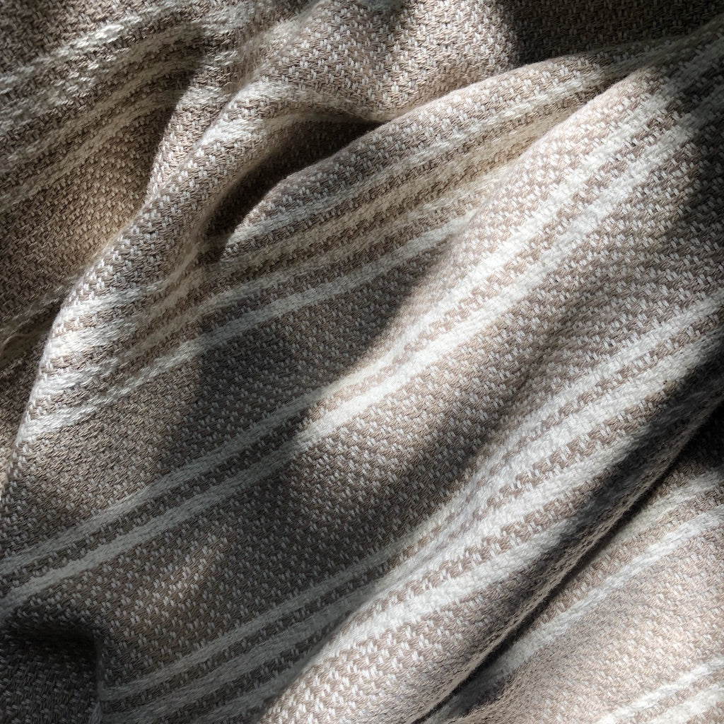 Woven Stripe Turkish Throw - Multiple Colors